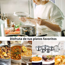 CocinaOn™ Pack Completo de Ollas 12 piezas + 3 Utensilios