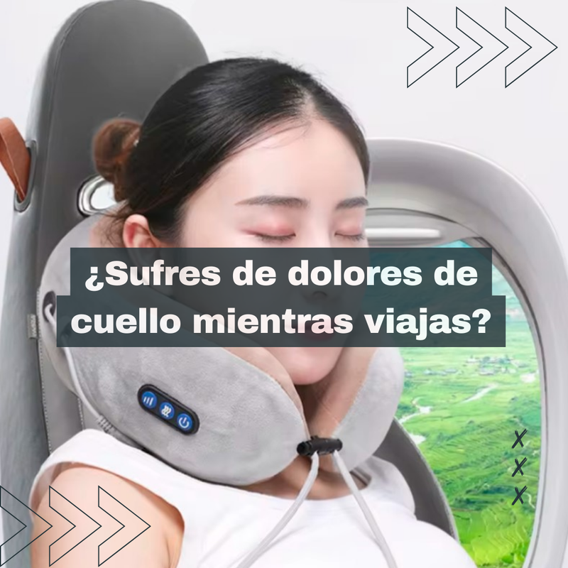 RelaxEase™ Masajeador Almohada Eléctrico Cuello - [PROMOCIÓN DISPONIBLE SOLO HOY]