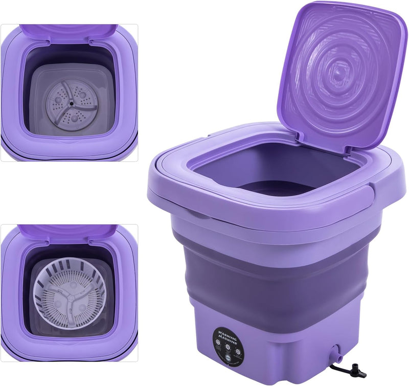 Speed Clean™  Mini Lavadora Portátil ¡Practicidad y Ropa Limpia! - [PROMOCIÓN DISPONIBLE SOLO HOY]