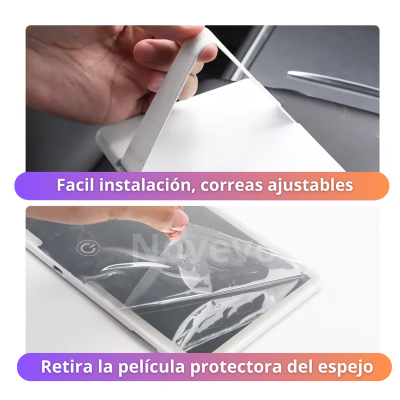 Glowmirror™ Espejo De Lujo LED para Coche - [PROMOCIÓN DISPONIBLE SOLO HOY]