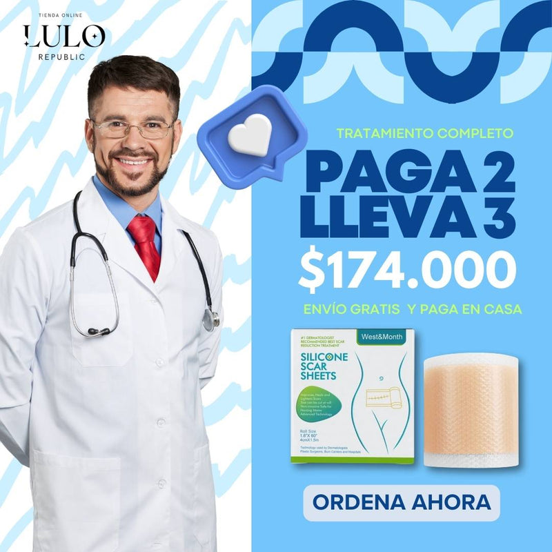 Siliscar™ CINTA PARA CICATRICES QUELOIDES - [PROMOCIÓN DISPONIBLE SOLO HOY]