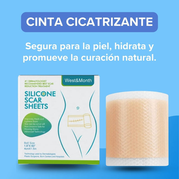 Siliscar™ CINTA PARA CICATRICES QUELOIDES - [PROMOCIÓN DISPONIBLE SOLO HOY]