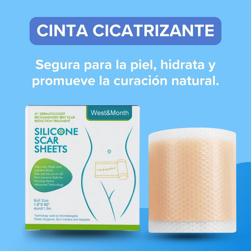 Siliscar™ CINTA PARA CICATRICES QUELOIDES - [PROMOCIÓN DISPONIBLE SOLO HOY]