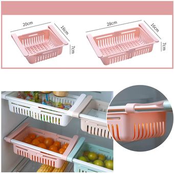 [Pague 1 y Reciba 3] - Cajas Organizadoras Retráctil para Nevera
