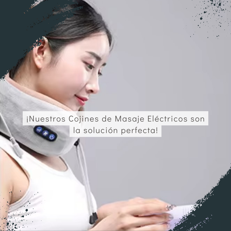RelaxEase™ Masajeador Almohada Eléctrico Cuello - [PROMOCIÓN DISPONIBLE SOLO HOY]
