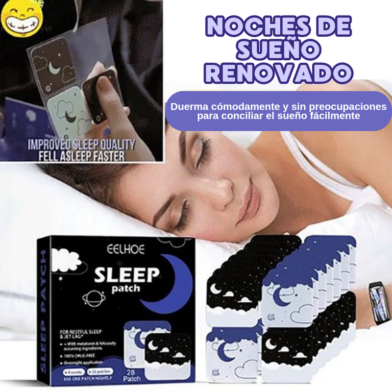Sleep Patch™ Set de 28 Parches para Conciliar el Sueño - [PROMOCIÓN DISPONIBLE SOLO HOY]
