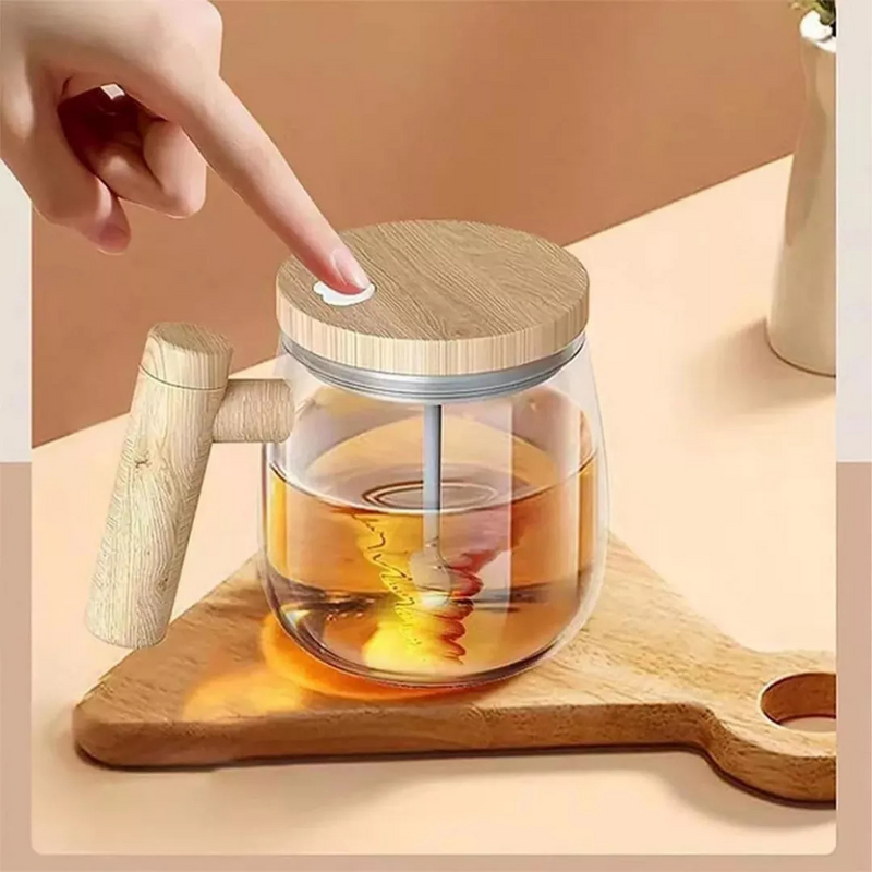MixMaster Mug™ Taza Agitadora USB ☕⚡ - [PROMOCIÓN DISPONIBLE SOLO HOY]