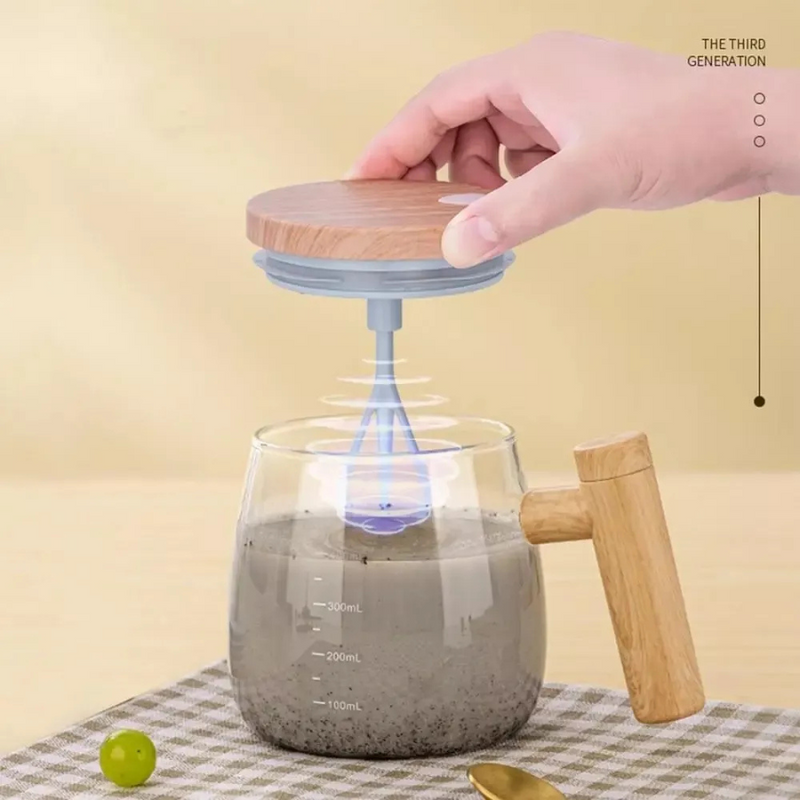 MixMaster Mug™ Taza Agitadora USB ☕⚡ - [PROMOCIÓN DISPONIBLE SOLO HOY]