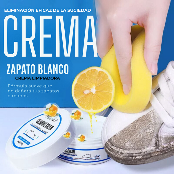 CleaningCream™ Crema Limpiadora Blanca de Zapatillas - [PROMOCIÓN DISPONIBLE SOLO HOY]