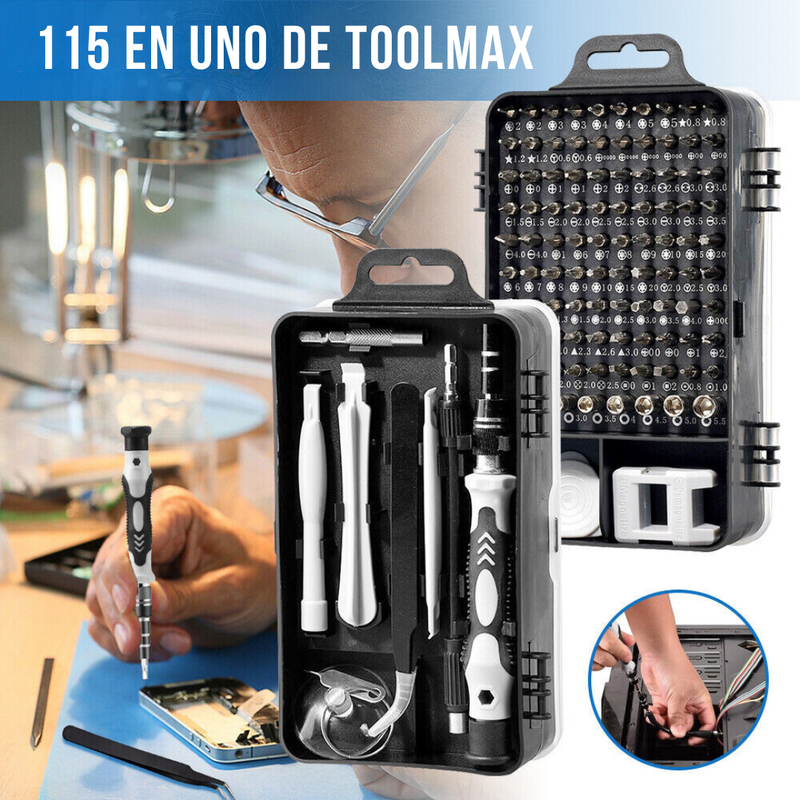 NanoTorque™ - Destornillador de alta precisión 115 en 1 - [PROMOCIÓN DISPONIBLE SOLO HOY]