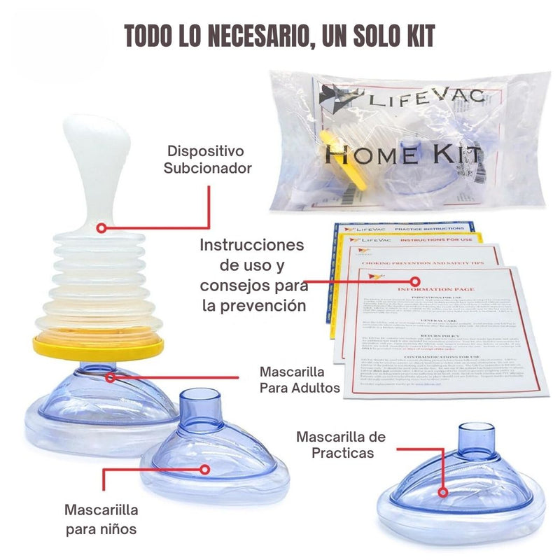 LifeVac®  Dispositivo Antiasfixia - [PROMOCIÓN DISPONIBLE SOLO HOY]