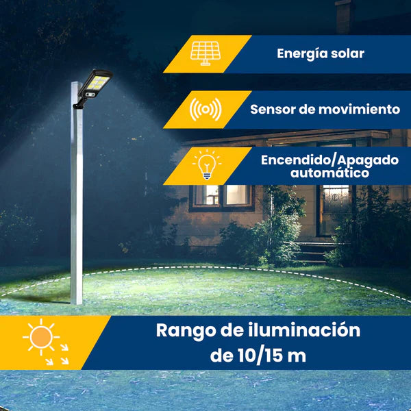 LumiMax™ Reflector Solar para Exteriores 180W - [PROMOCIÓN DISPONIBLE SOLO HOY]