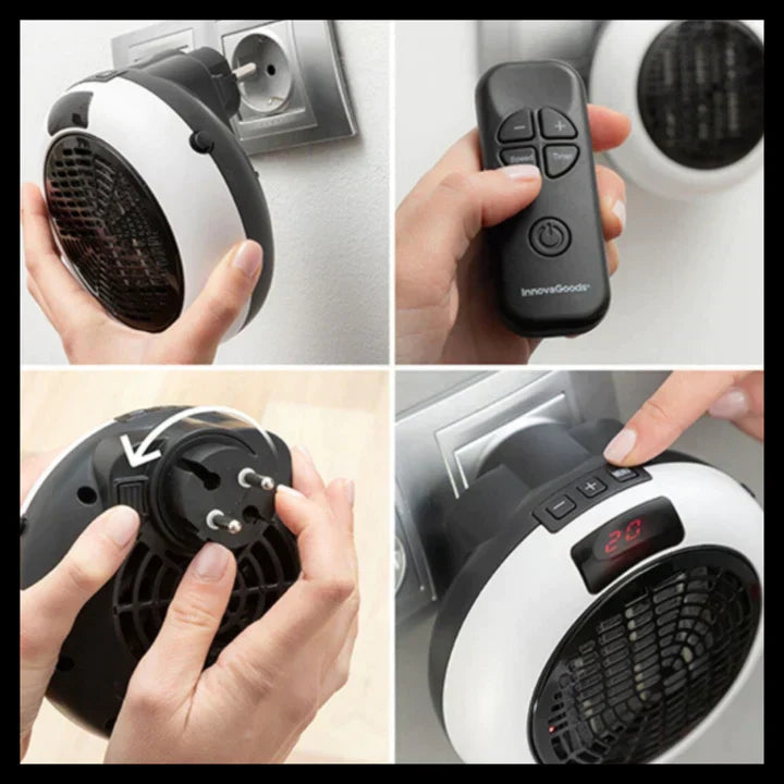 Eco Heat Pro™ - Calefactor Portátil 900 Watts - [PROMOCIÓN DISPONIBLE SOLO HOY]