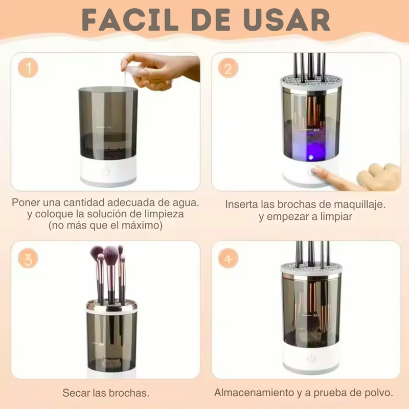 MagicClean™ Limpiador de Brochas de Maquillaje - [PROMOCIÓN DISPONIBLE SOLO HOY]