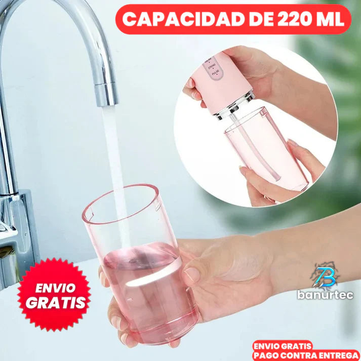CleanJet™  Irrigador Oral Recargable de Alta Presion - [PROMOCIÓN DISPONIBLE SOLO HOY]