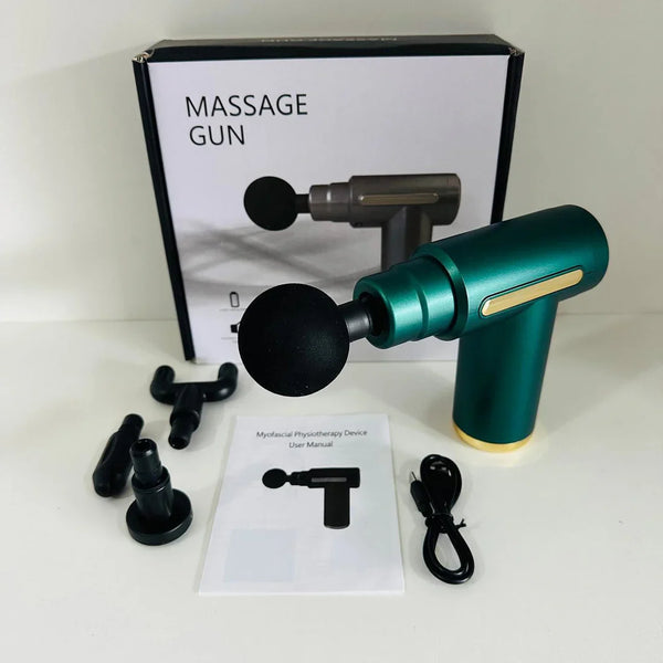 MassageGun™ Masajeador Muscular Inalambrico + Envío Gratis - [PROMOCIÓN DISPONIBLE SOLO HOY]