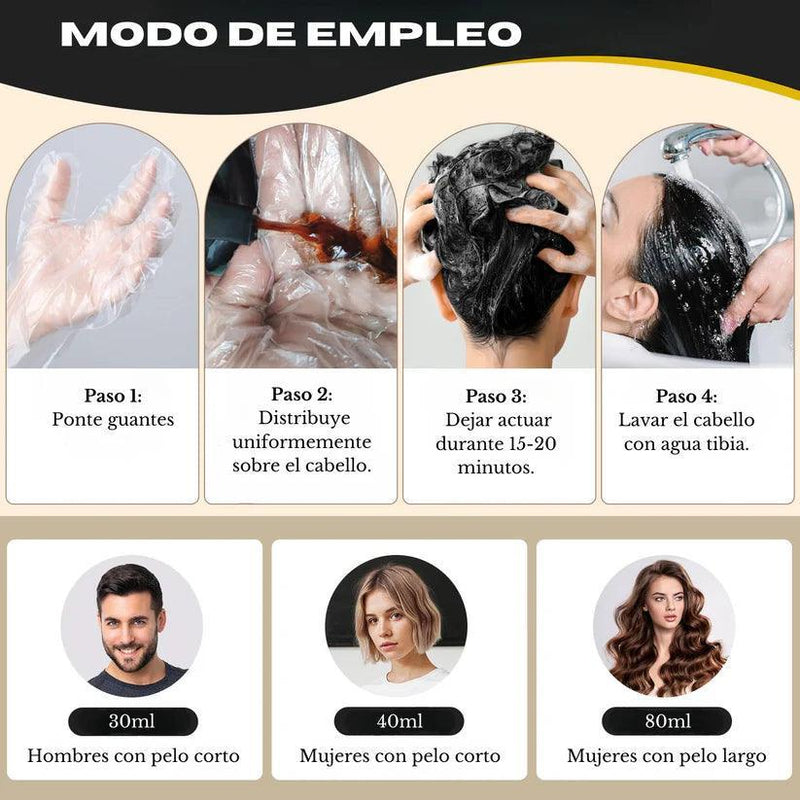 RejuvaTone™ - Shampoo AntiCanas 100ml - [PROMOCIÓN DISPONIBLE SOLO HOY]