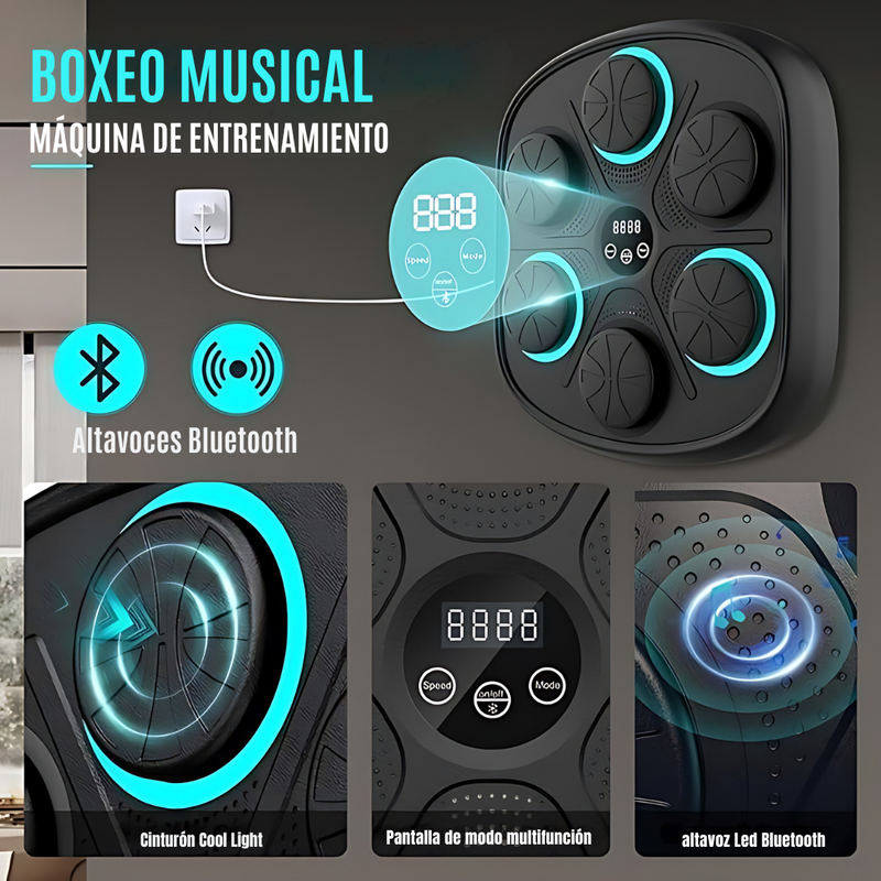 PunchBeat™  Maquina de Boxeo Inteligente + GUANTES DE REGALO 🎁 - [PROMOCIÓN DISPONIBLE SOLO HOY]
