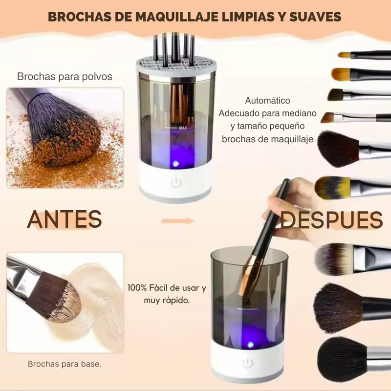 MagicClean™ Limpiador de Brochas de Maquillaje - [PROMOCIÓN DISPONIBLE SOLO HOY]