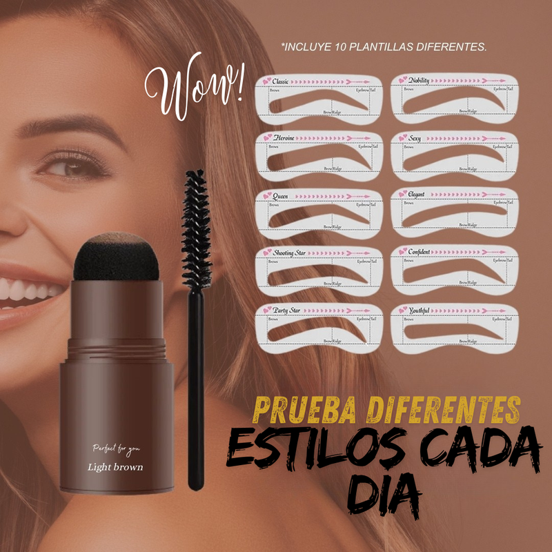 PerfectBrow™ Kit: Cejas Impecables al Instante + Guía de Aplicación - [PROMOCIÓN DISPONIBLE SOLO HOY]