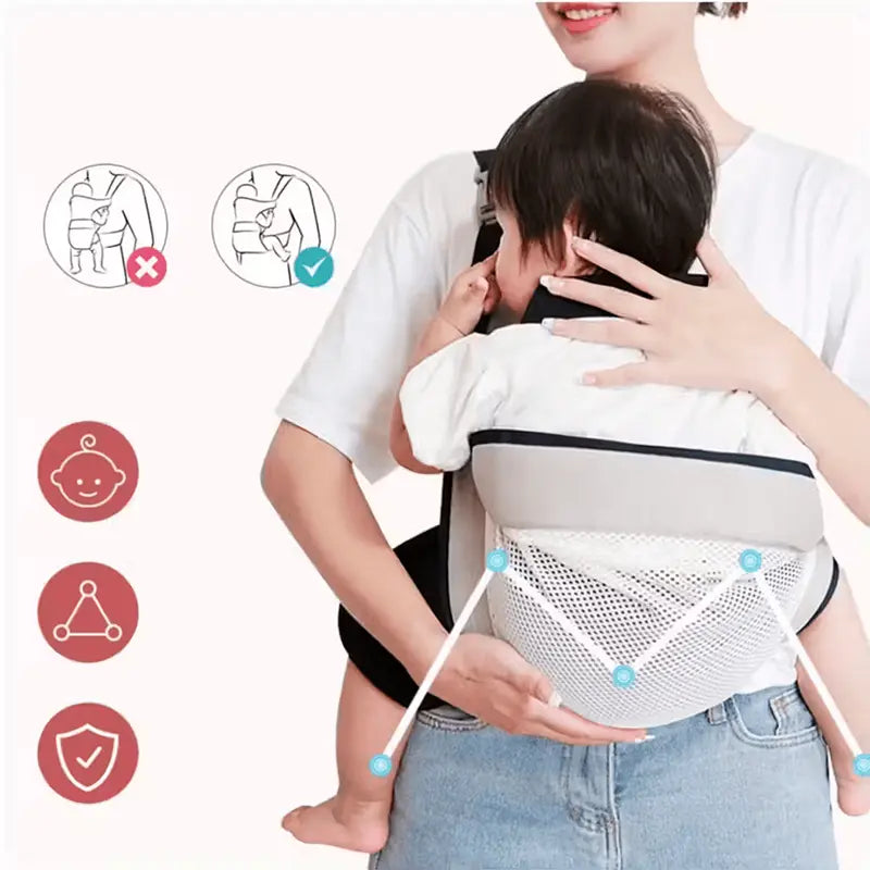 EasyNest™ | Portabebés Ergonómico - [PROMOCIÓN DISPONIBLE SOLO HOY]