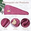 HairTowel ¡PAGA 1 LLEVA 2! TOALLA DE SECADO JAPONES (color surtido)