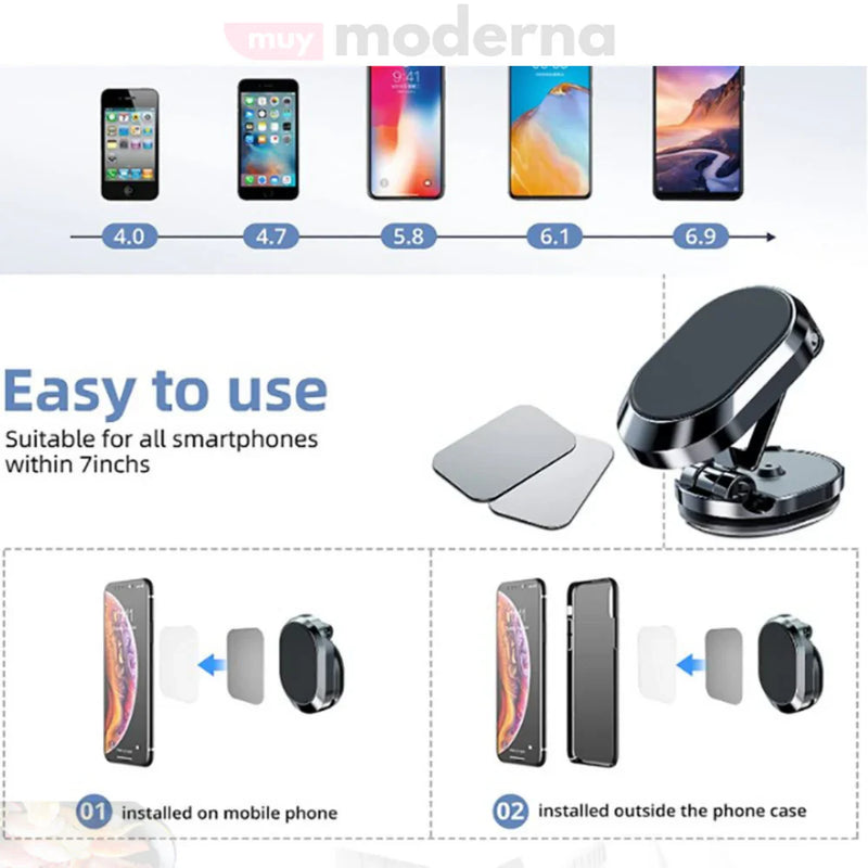 MagneticPhone™ Soporte Magnetico para Auto - [PROMOCIÓN DISPONIBLE SOLO HOY]