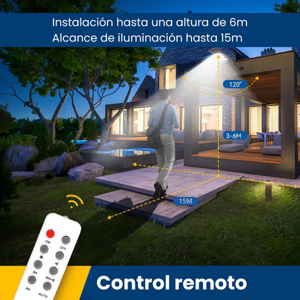 LumiMax™ Reflector Solar para Exteriores 180W - [PROMOCIÓN DISPONIBLE SOLO HOY]