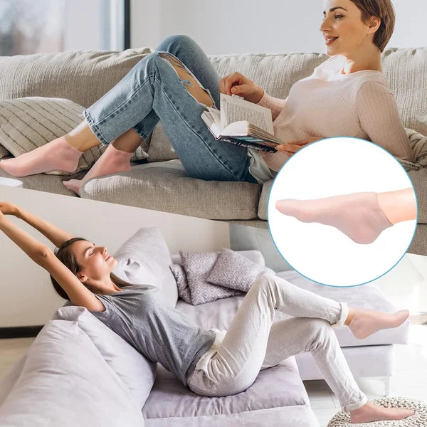 SilicoSocks™ Calcetines de silicona hidratantes - [PROMOCIÓN DISPONIBLE SOLO HOY]