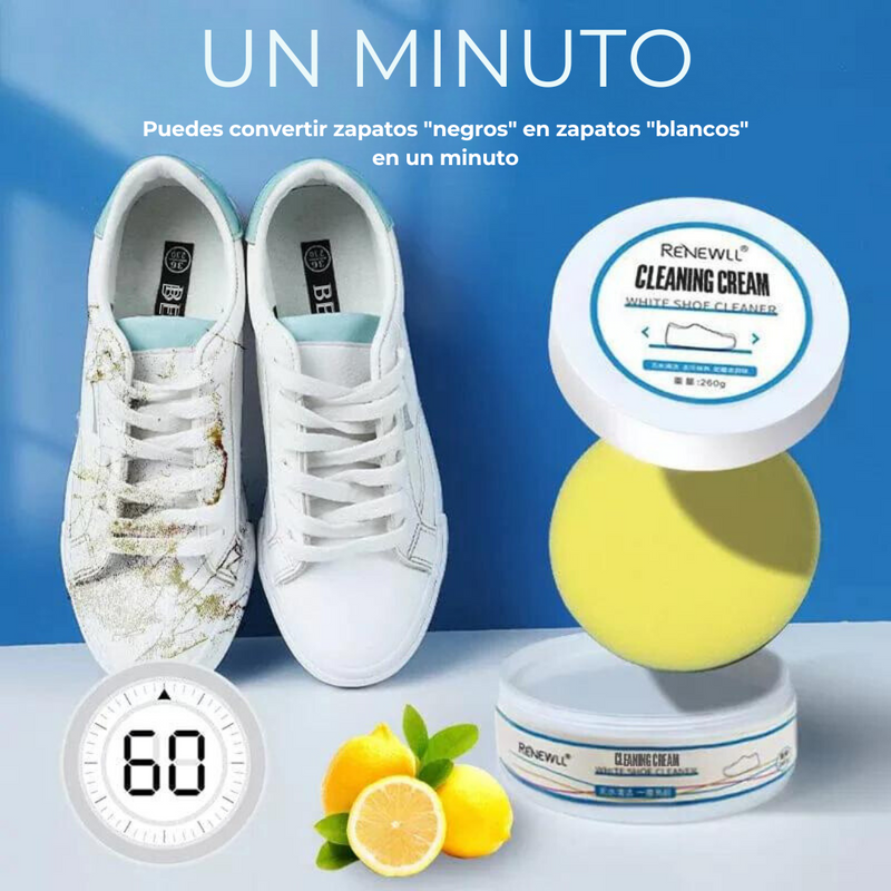 CleaningCream™ Crema Limpiadora Blanca de Zapatillas - [PROMOCIÓN DISPONIBLE SOLO HOY]