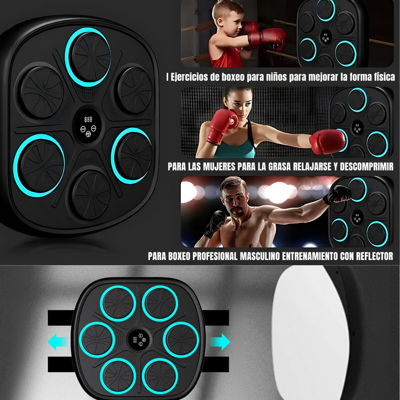 PunchBeat™  Maquina de Boxeo Inteligente + GUANTES DE REGALO 🎁 - [PROMOCIÓN DISPONIBLE SOLO HOY]