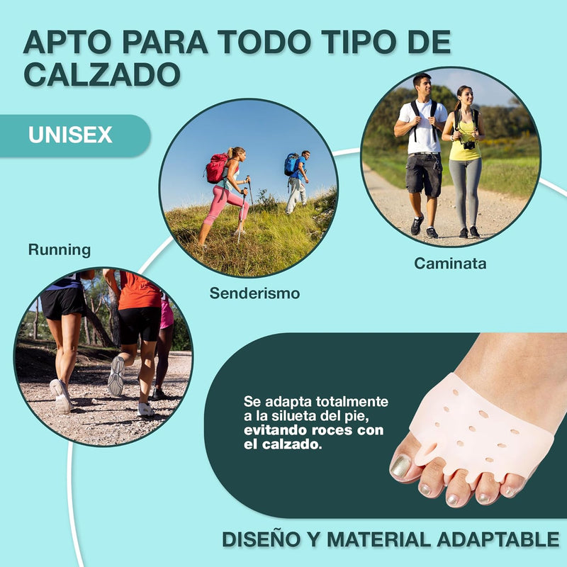 TheraToes™ Almohadillas Terapéuticas con Separador de Dedos - [PROMOCIÓN DISPONIBLE SOLO HOY]