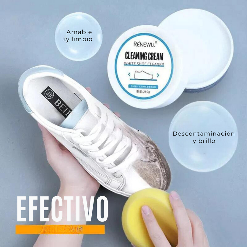 CleaningCream™ Crema Limpiadora Blanca de Zapatillas - [PROMOCIÓN DISPONIBLE SOLO HOY]