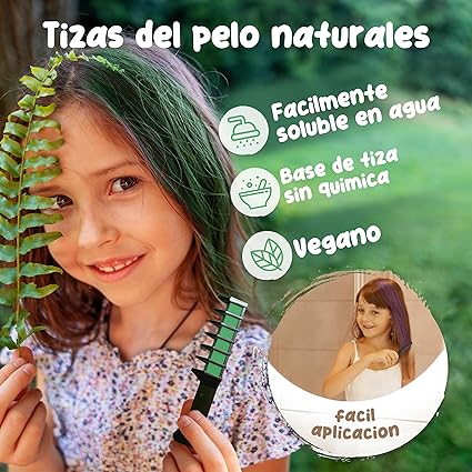 MagicHair™ 6 Peines con Tizas para el Pelo - [PROMOCIÓN DISPONIBLE SOLO HOY]