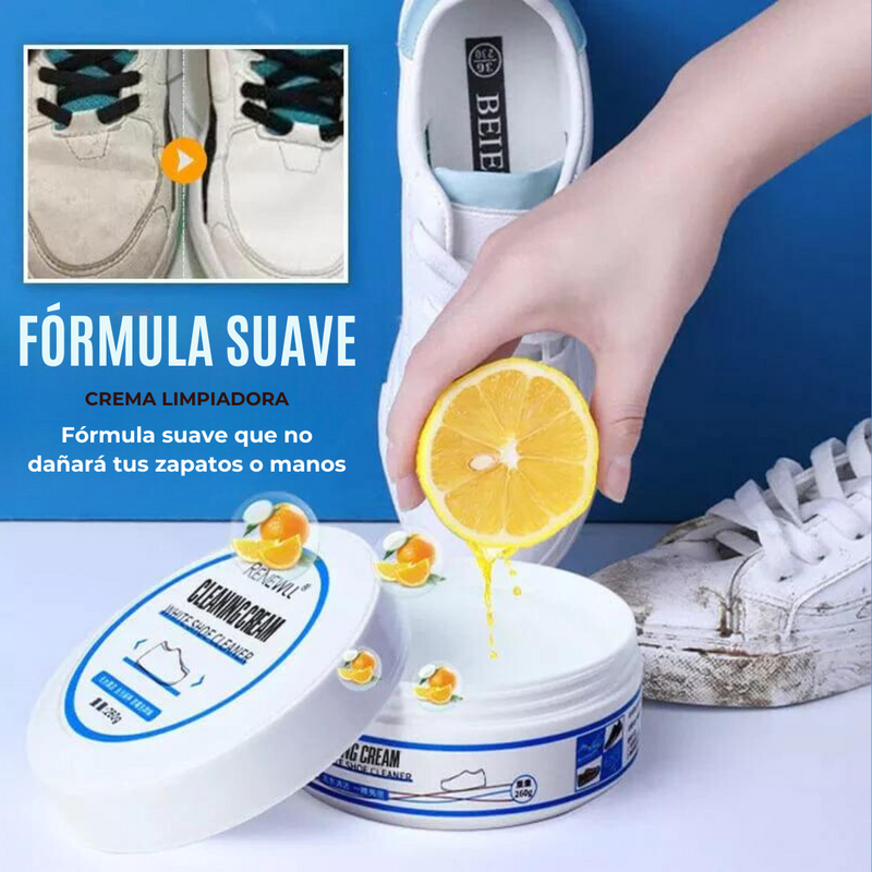 CleaningCream™ Crema Limpiadora Blanca de Zapatillas - [PROMOCIÓN DISPONIBLE SOLO HOY]
