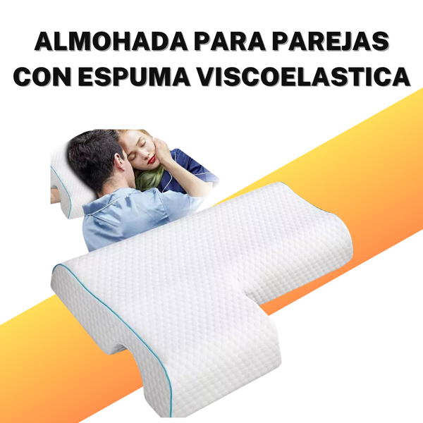 DuoSleep™ Almohada para Parejas con Espuma Viscoelastica 💑 🌙 - [PROMOCIÓN DISPONIBLE SOLO HOY]