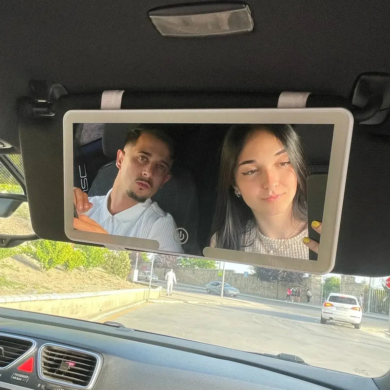 Glowmirror™ Espejo De Lujo LED para Coche - [PROMOCIÓN DISPONIBLE SOLO HOY]