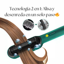 LisoPerfecto Cepillo Alisador 2 en 1 Antiquemaduras 5 Niveles 45w | Para un Alisado Perfecto en 5 Minutos - [PROMOCIÓN DISPONIBLE SOLO HOY]