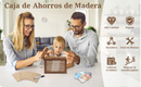 MoneyGuard Hucha de Madera con Contador - [PROMOCIÓN DISPONIBLE SOLO HOY]