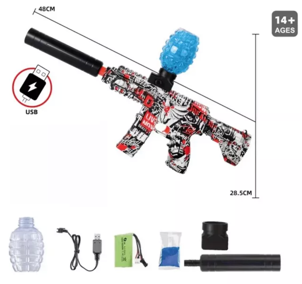 HydroStrike M416 Pistola de Hidrogel - [PROMOCIÓN DISPONIBLE SOLO HOY]