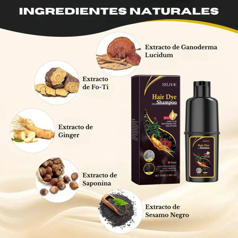 RejuvaTone™ - Shampoo AntiCanas 100ml - [PROMOCIÓN DISPONIBLE SOLO HOY]