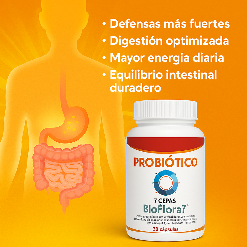 FloraMax™ – 7 cepas para tu salud digestiva e inmunidad