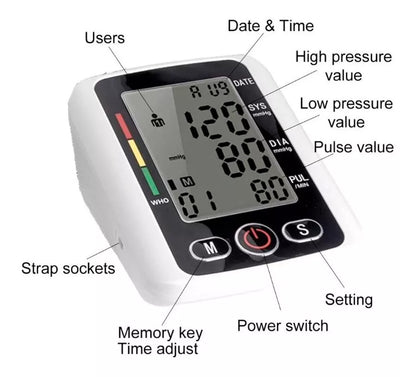 HealthPress TENSIOMETRO DE BRAZO - [PROMOCIÓN DISPONIBLE SOLO HOY]