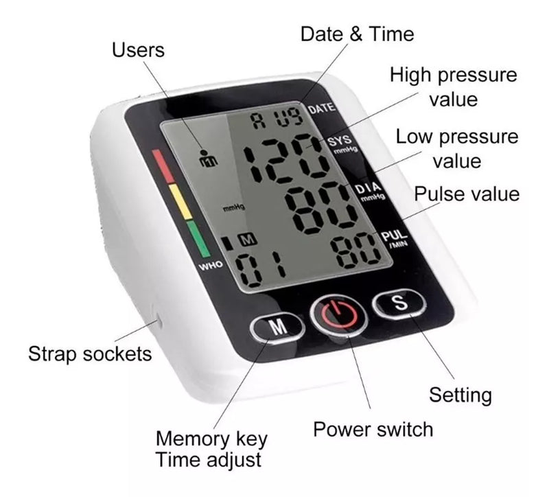HealthPress™ TENSIOMETRO DE BRAZO - [PROMOCIÓN DISPONIBLE SOLO HOY]