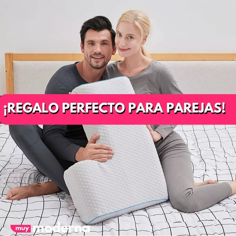 DuoSleep™ Almohada para Parejas con Espuma Viscoelastica 💑 🌙 - [PROMOCIÓN DISPONIBLE SOLO HOY]