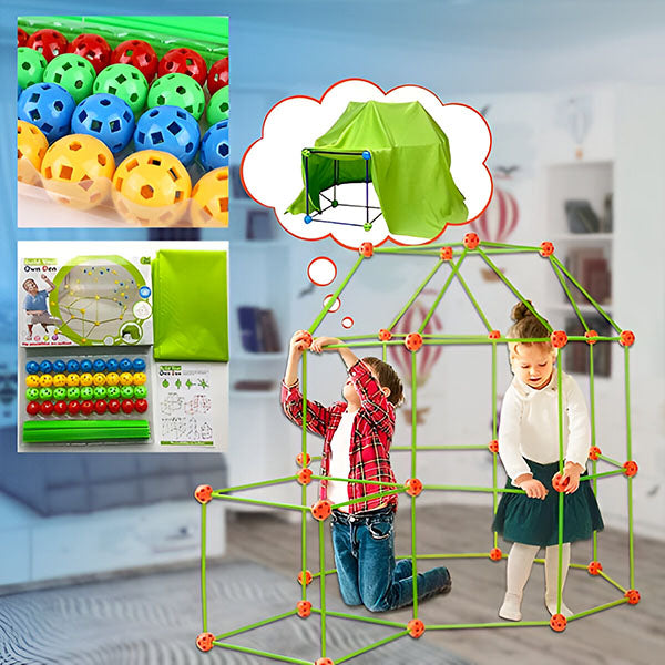 PlayFort 3D™ - Kit Mágico de Construcción de Fuertes en 3D - [PROMOCIÓN DISPONIBLE SOLO HOY]