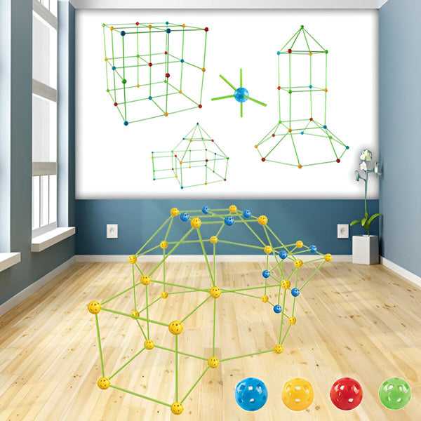 PlayFort 3D™ - Kit Mágico de Construcción de Fuertes en 3D - [PROMOCIÓN DISPONIBLE SOLO HOY]