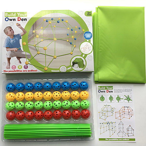 PlayFort 3D™ - Kit Mágico de Construcción de Fuertes en 3D - [PROMOCIÓN DISPONIBLE SOLO HOY]