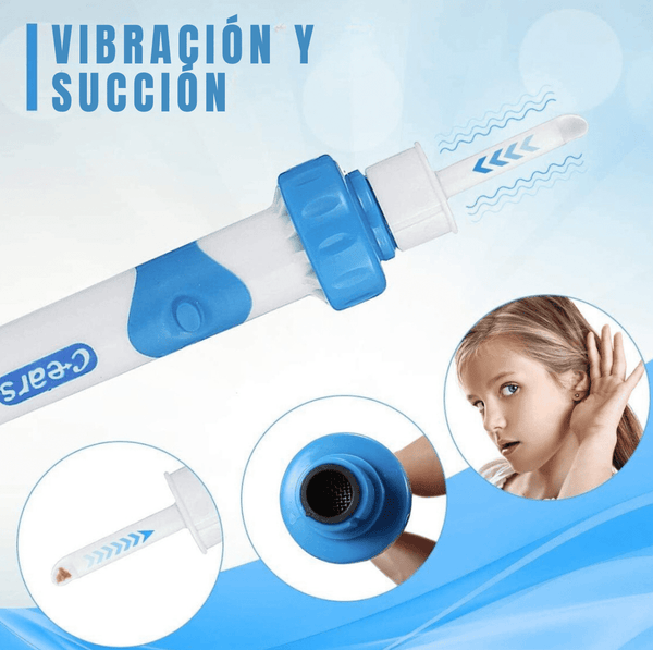 CeraCleaner™ Limpiador Eléctrico para Oídos - [PROMOCIÓN DISPONIBLE SOLO HOY]