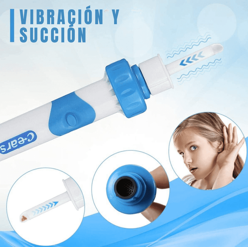 CeraCleaner™ Limpiador Eléctrico para Oídos - [PROMOCIÓN DISPONIBLE SOLO HOY]